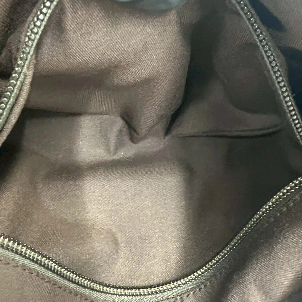 GUCCI Authentic Brown Leather Shoulder Bag - Picture 10 of 10
